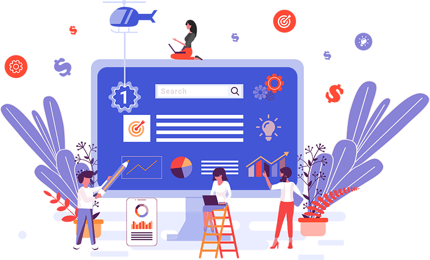 SEO Services Illustration